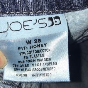 Joes jeans size 28, 34” inseam